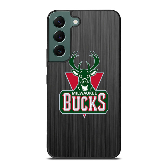 MILWAUKEE BUCKS METAL LOGO Samsung Galaxy S22 Case Cover