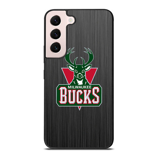 MILWAUKEE BUCKS METAL LOGO Samsung Galaxy S22 Plus Case Cover