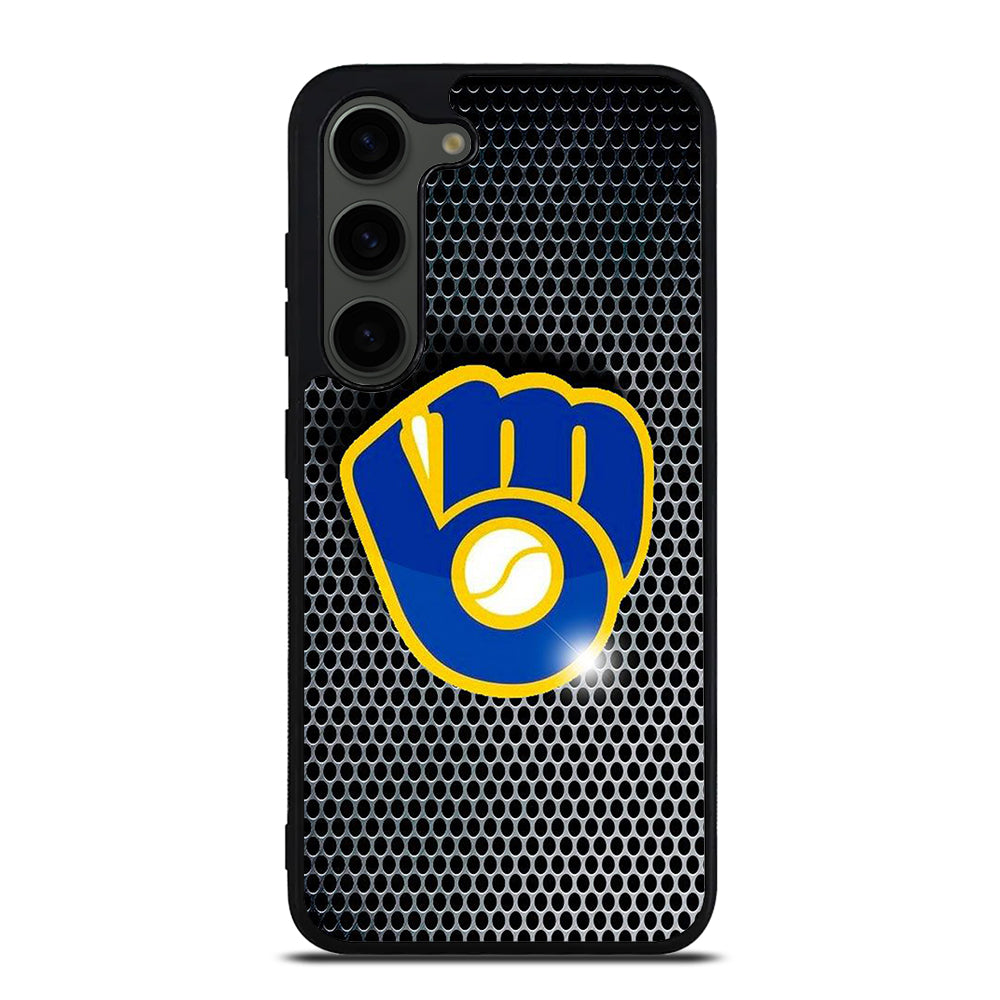 MILWAUKEE BREWERS METAL Samsung Galaxy S23 Plus Case Cover