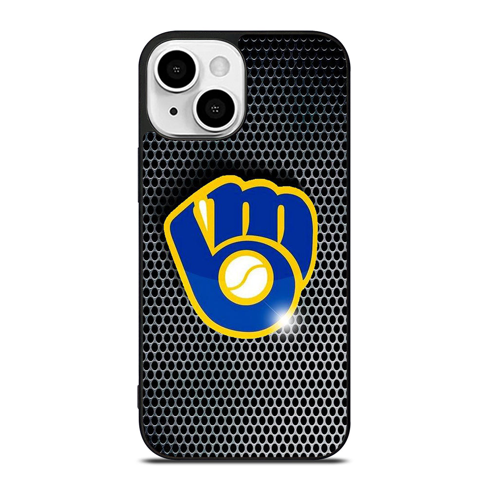 MILWAUKEE BREWERS METAL iPhone 13 Mini Case Cover