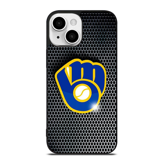 MILWAUKEE BREWERS METAL iPhone 13 Mini Case Cover