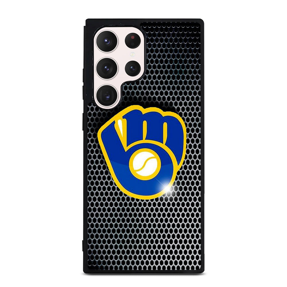 MILWAUKEE BREWERS METAL Samsung Galaxy S23 Ultra Case Cover