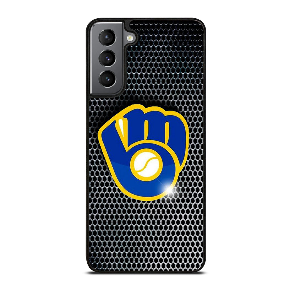 MILWAUKEE BREWERS METAL Samsung Galaxy S21 Plus Case Cover