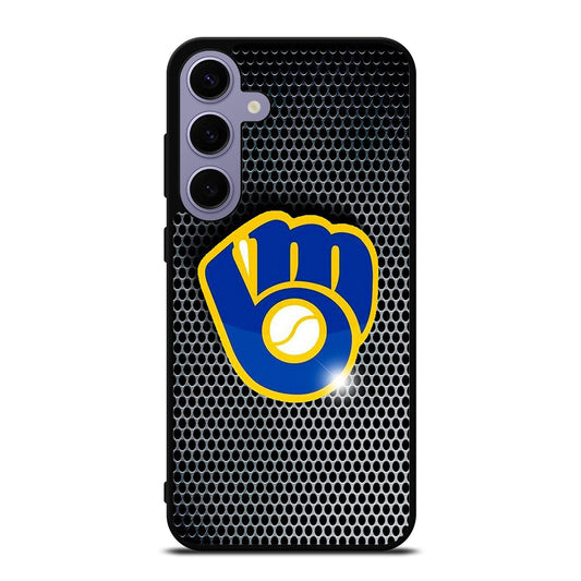 MILWAUKEE BREWERS METAL Samsung Galaxy S24 Plus Case Cover