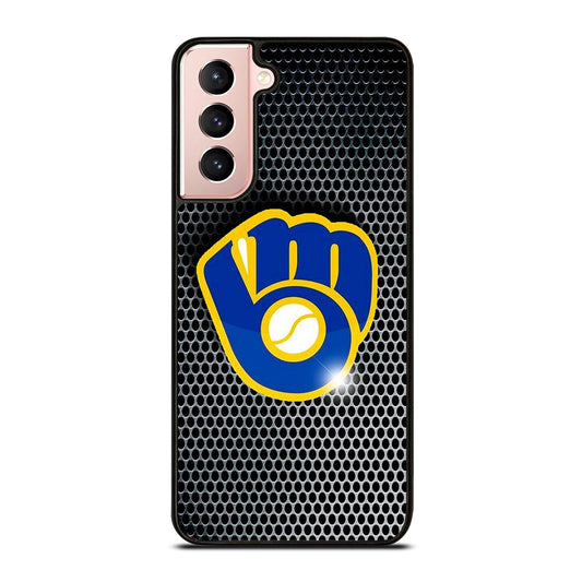 MILWAUKEE BREWERS METAL Samsung Galaxy S21 Case Cover