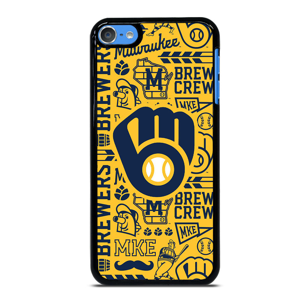 MILWAUKEE BREWERS PATTERN iPod Touch 7 Case Cover