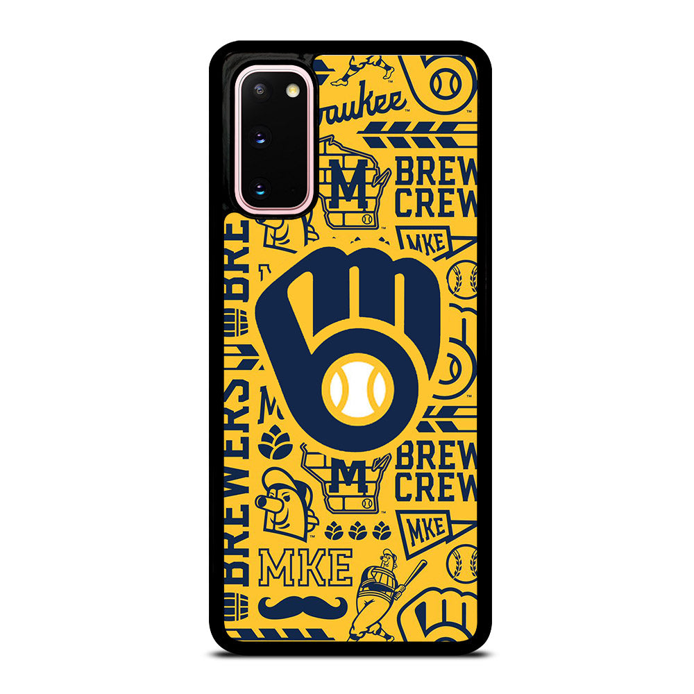 MILWAUKEE BREWERS PATTERN Samsung Galaxy S20 Case Cover
