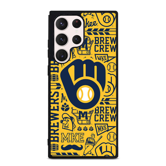 MILWAUKEE BREWERS PATTERN Samsung Galaxy S23 Ultra Case Cover
