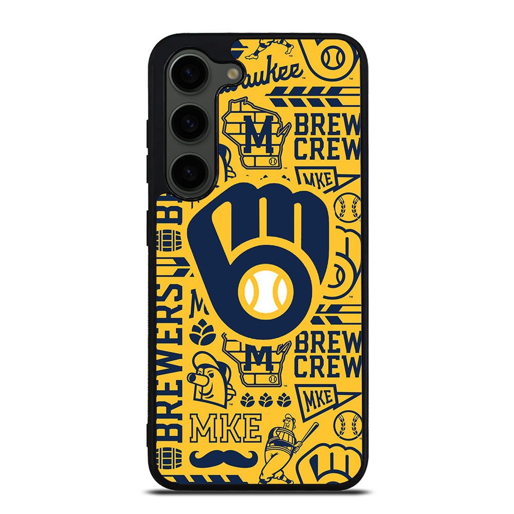 MILWAUKEE BREWERS PATTERN Samsung Galaxy S23 Plus Case Cover