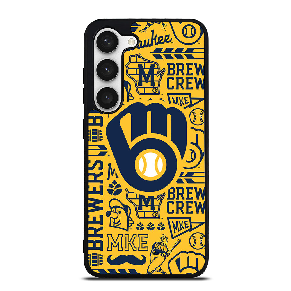 MILWAUKEE BREWERS PATTERN Samsung Galaxy S23 Case Cover
