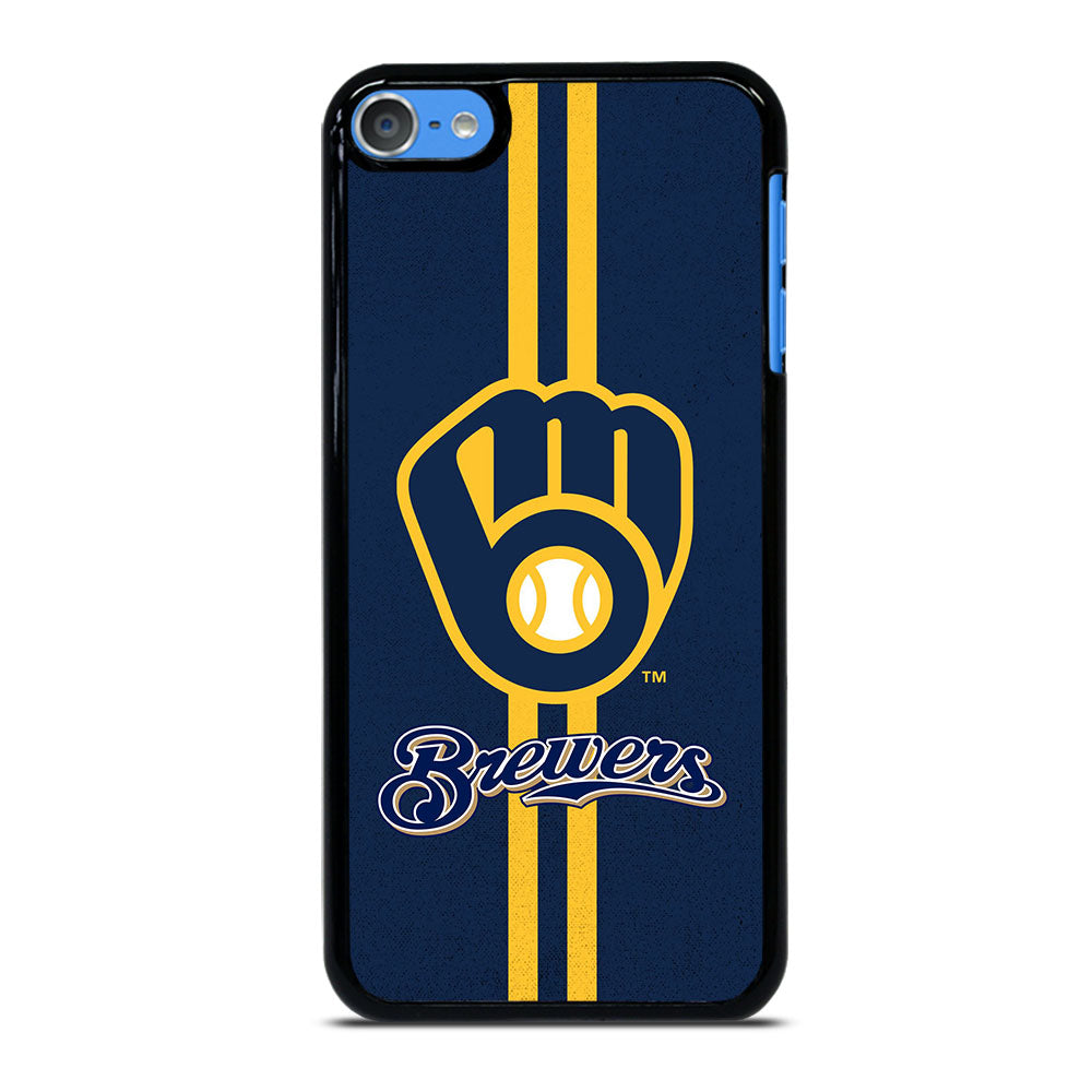 MILWAUKEE BREWERS STRIPE LOGO iPod Touch 7 Case Cover