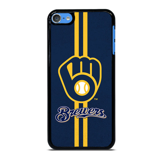 MILWAUKEE BREWERS STRIPE LOGO iPod Touch 7 Case Cover