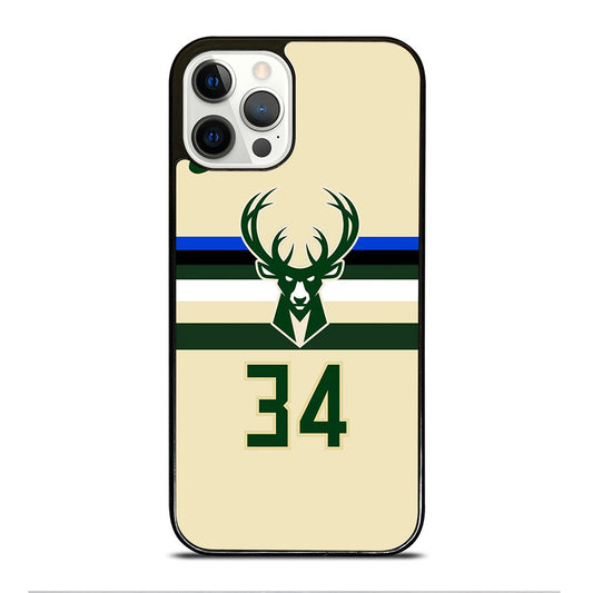 MILWAUKEE BUCKS JERSEY iPhone 12 Pro Case Cover