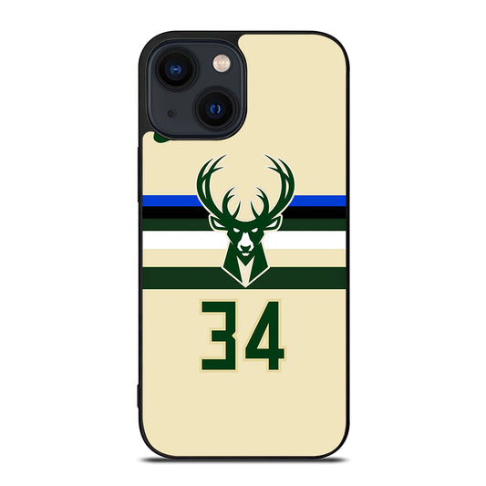MILWAUKEE BUCKS JERSEY iPhone 14 Plus Case Cover