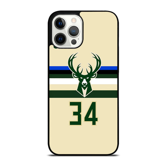 MILWAUKEE BUCKS JERSEY iPhone 12 Pro Max Case Cover