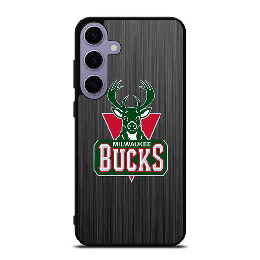 MILWAUKEE BUCKS METAL LOGO Samsung Galaxy S24 Plus Case Cover