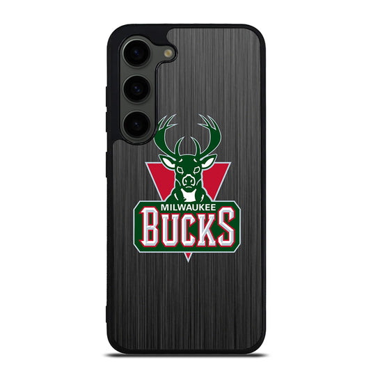 MILWAUKEE BUCKS METAL LOGO Samsung Galaxy S23 Plus Case Cover