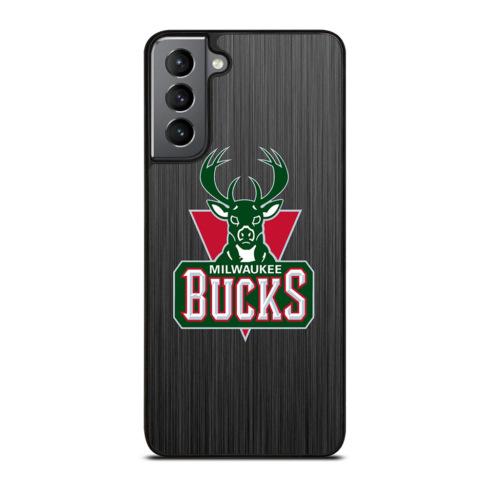 MILWAUKEE BUCKS METAL LOGO Samsung Galaxy S21 Plus Case Cover