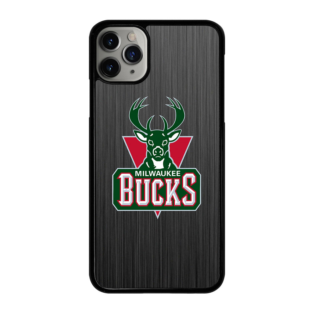 MILWAUKEE BUCKS METAL LOGO iPhone 11 Pro Max Case Cover