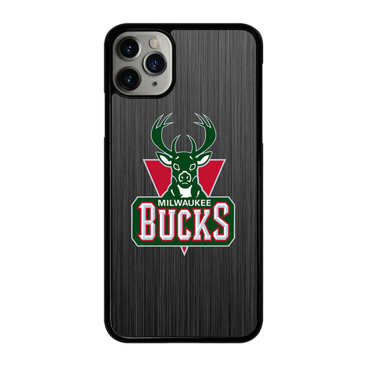 MILWAUKEE BUCKS METAL LOGO iPhone 11 Pro Max Case Cover