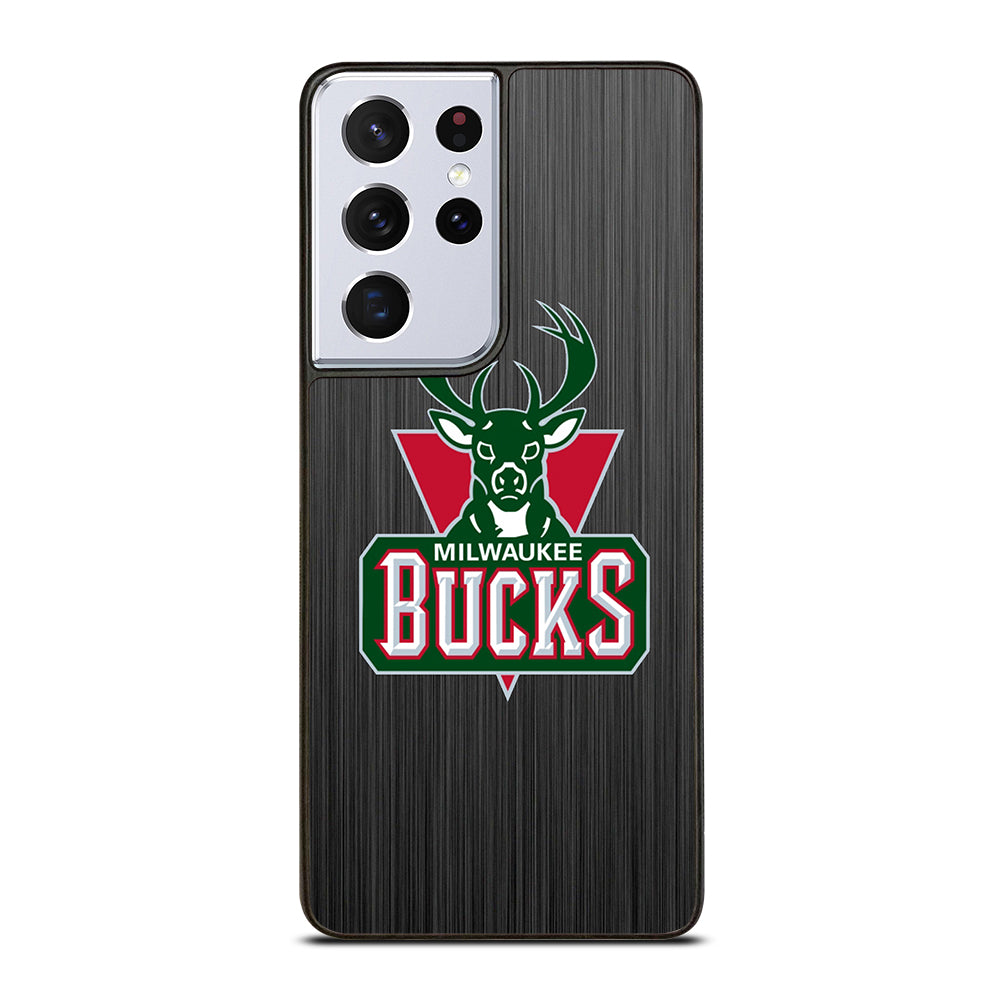 MILWAUKEE BUCKS METAL LOGO Samsung Galaxy S21 Ultra Case Cover