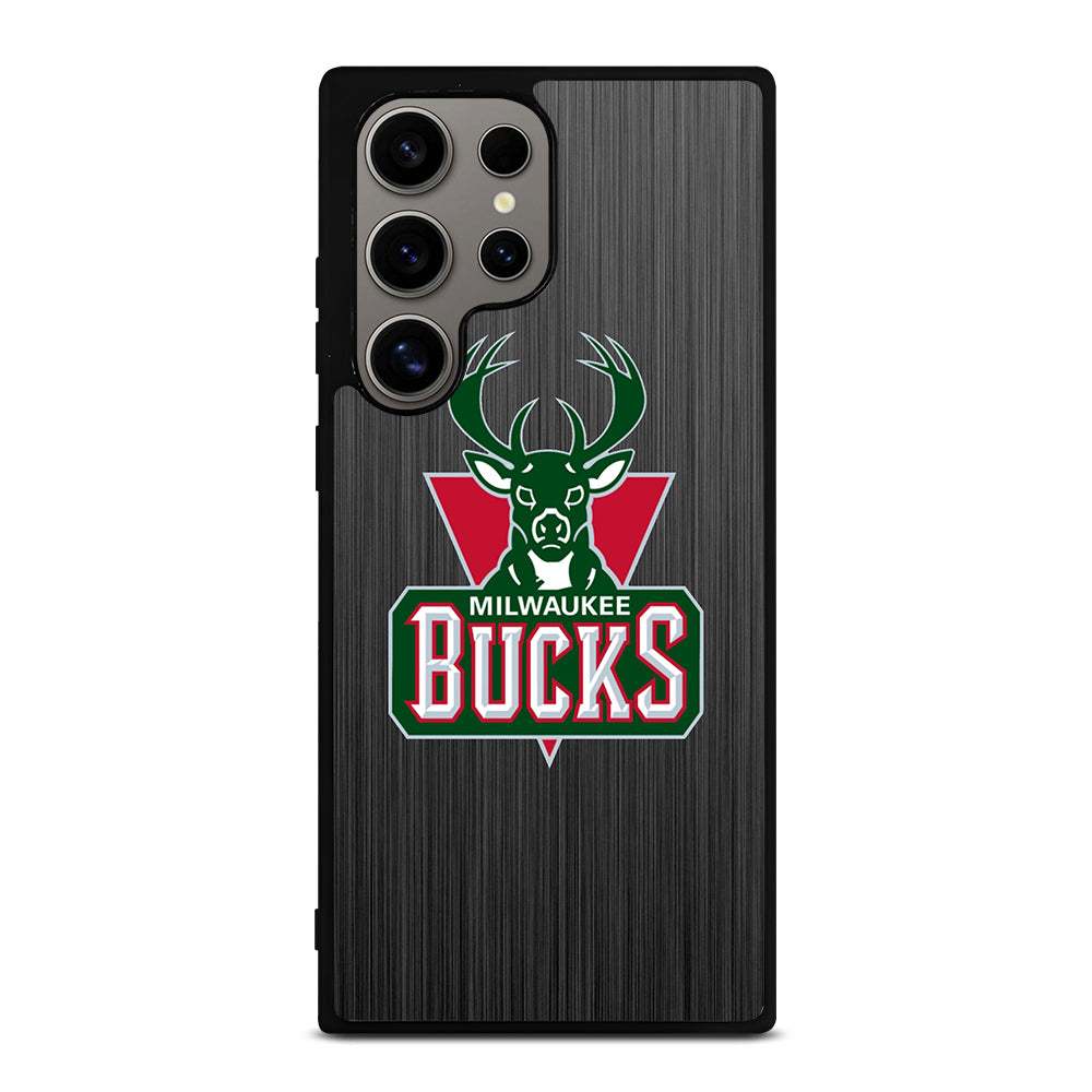 MILWAUKEE BUCKS METAL LOGO Samsung Galaxy S24 Ultra Case Cover