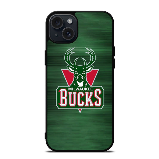 MILWAUKEE BUCKS SYMBOL iPhone 15 Plus Case Cover