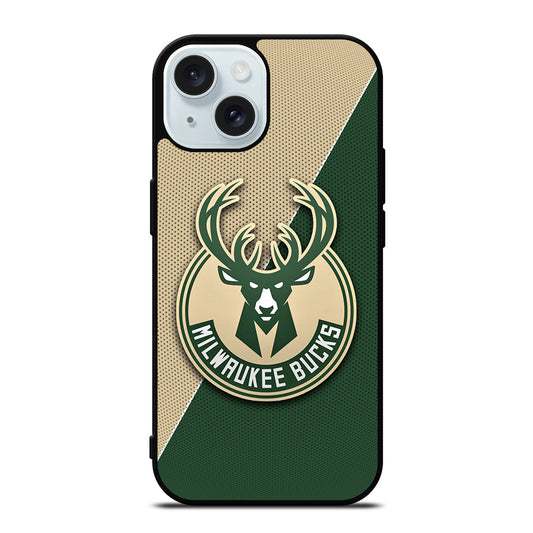 MILWAUKEE BUCKS SYMBOL 1 iPhone 15 Case Cover