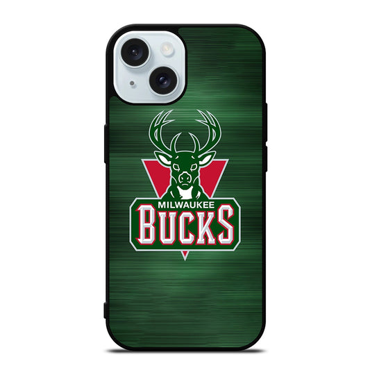 MILWAUKEE BUCKS SYMBOL 2 iPhone 15 Case Cover