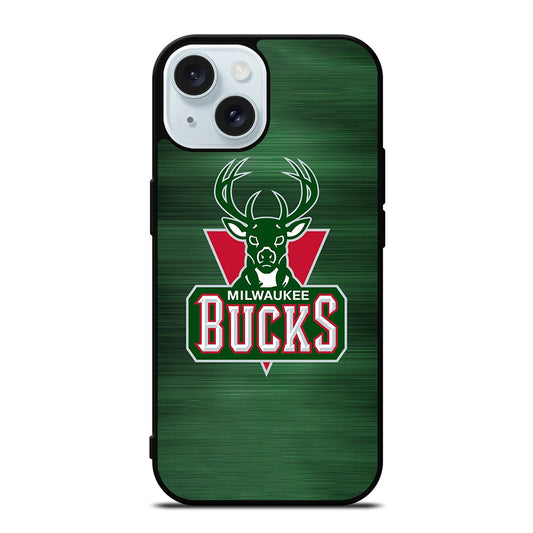 MILWAUKEE BUCKS SYMBOL iPhone 15 Case Cover
