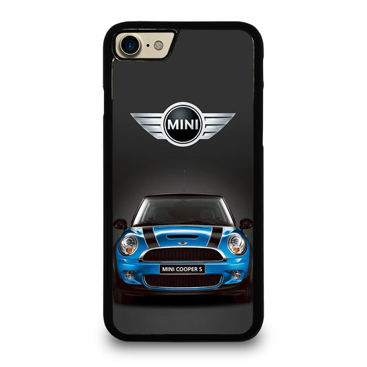 MINI COOPER BLUE CAR iPhone 7 / 8 Case Cover