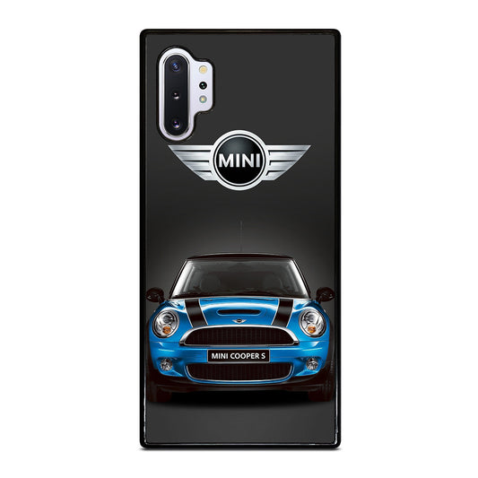MINI COOPER BLUE CAR Samsung Galaxy Note 10 Plus Case Cover