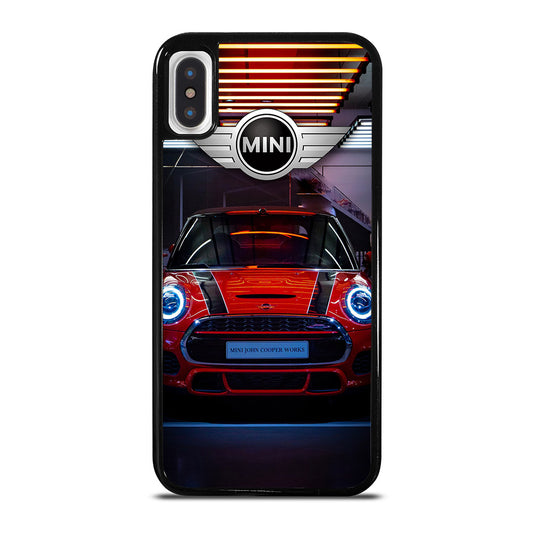 MINI COOPER CAR RED iPhone X / XS Case Cover