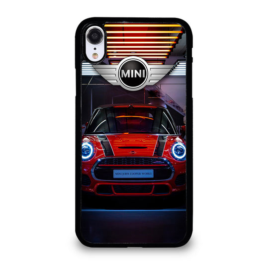 MINI COOPER CAR RED iPhone XR Case Cover