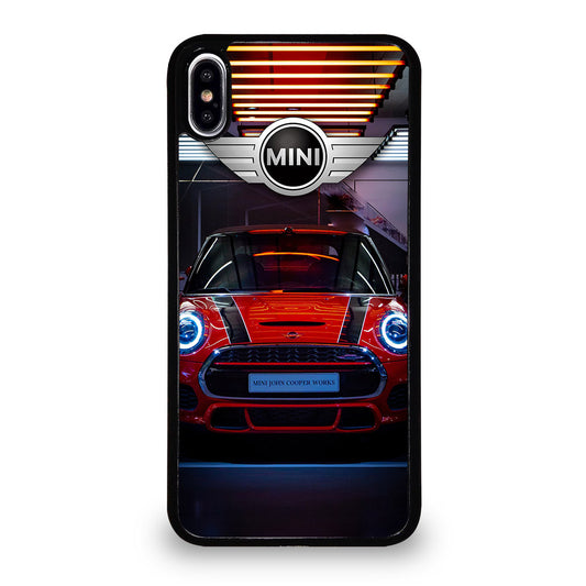 MINI COOPER CAR RED iPhone XS Max Case Cover