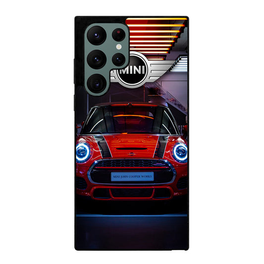 MINI COOPER CAR RED Samsung Galaxy S22 Ultra Case Cover