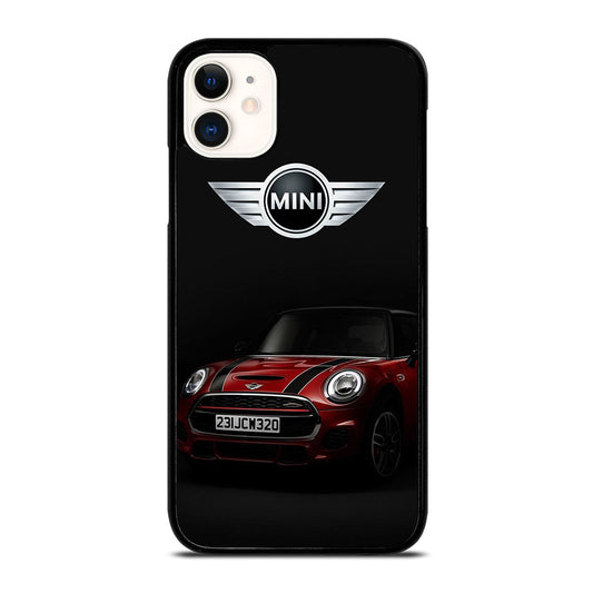 MINI COOPER RED CAR iPhone 11 Case Cover