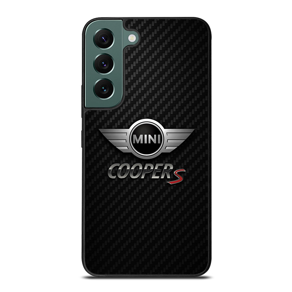 MINI COOPER S CARBON LOGO Samsung Galaxy S22 Case Cover