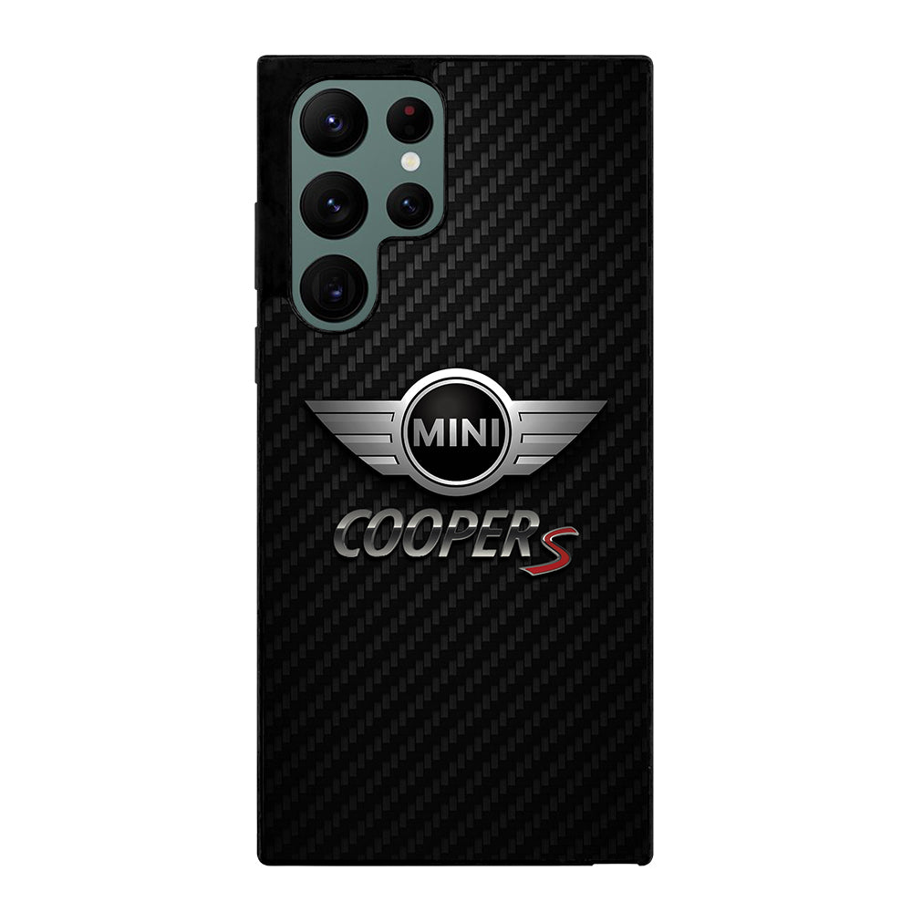 MINI COOPER S CARBON LOGO Samsung Galaxy S22 Ultra Case Cover