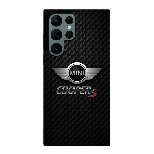 MINI COOPER S CARBON LOGO Samsung Galaxy S22 Ultra Case Cover