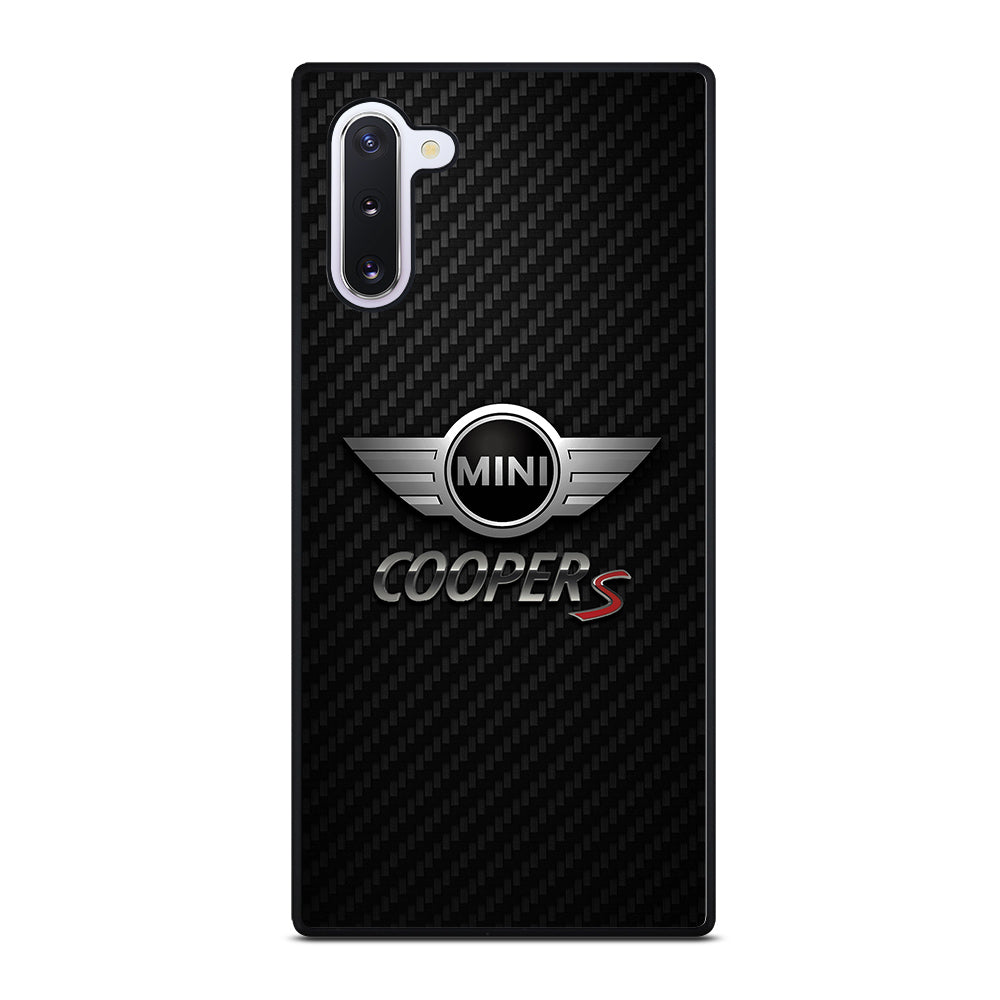 MINI COOPER S CARBON LOGO Samsung Galaxy Note 10 Case Cover