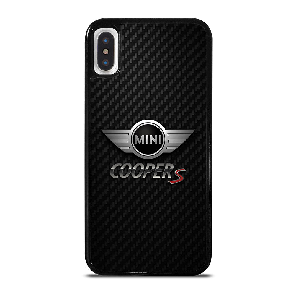 MINI COOPER S CARBON LOGO iPhone X / XS Case Cover