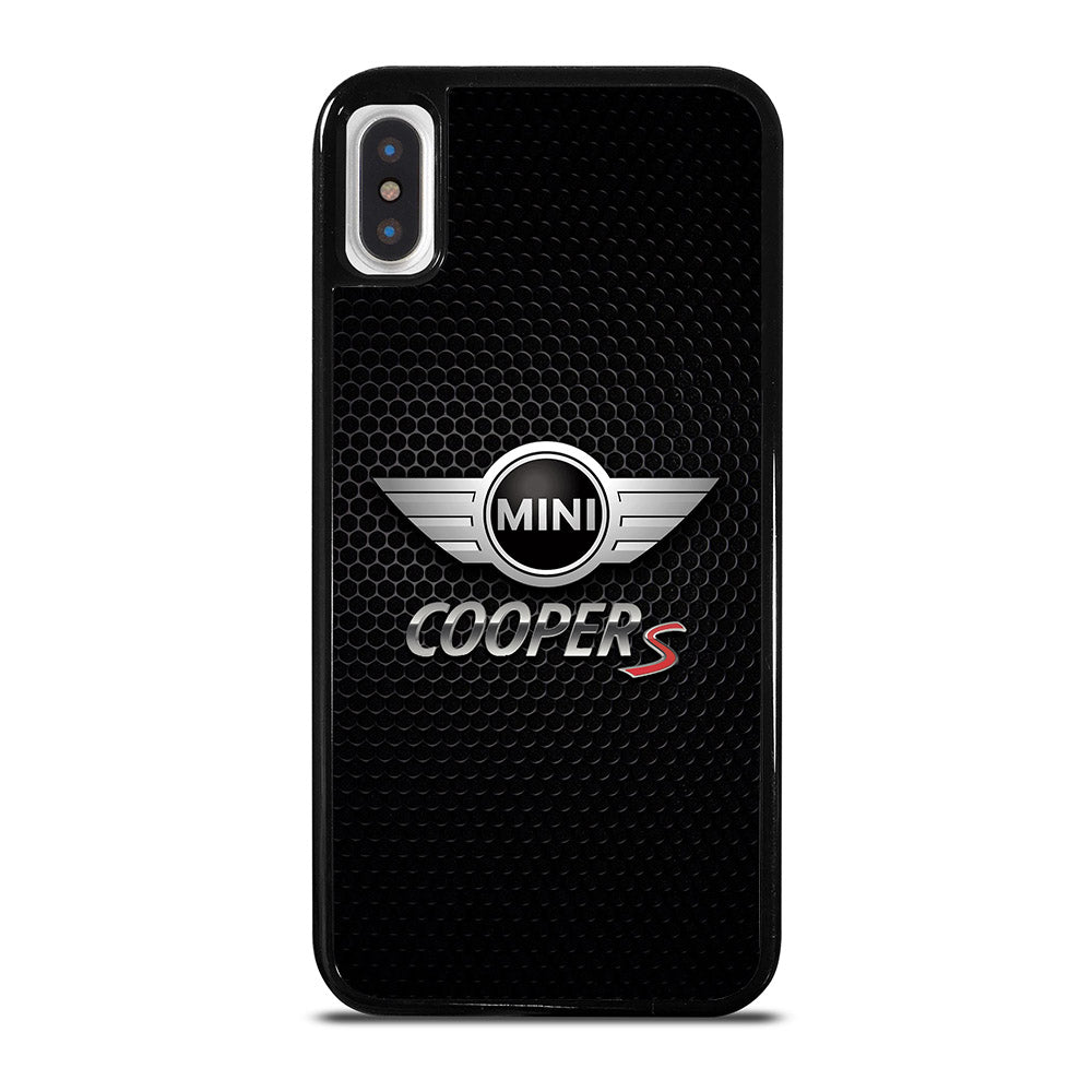 MINI COOPER S METAL LOGO iPhone X / XS Case Cover