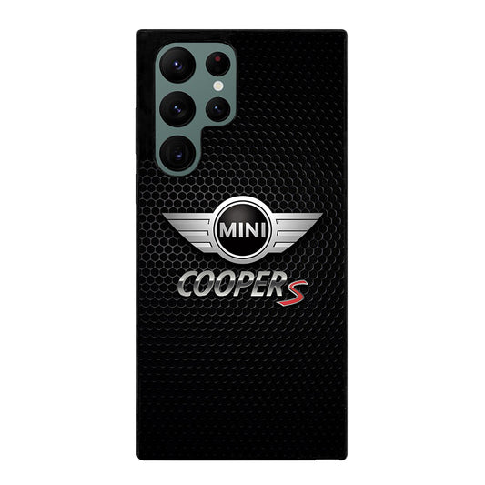 MINI COOPER S METAL LOGO Samsung Galaxy S22 Ultra Case Cover