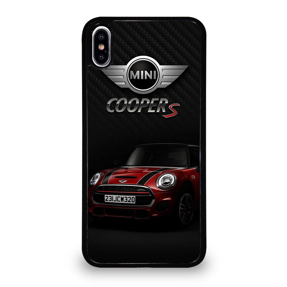 MINI COOPER S RED CAR iPhone XS Max Case Cover