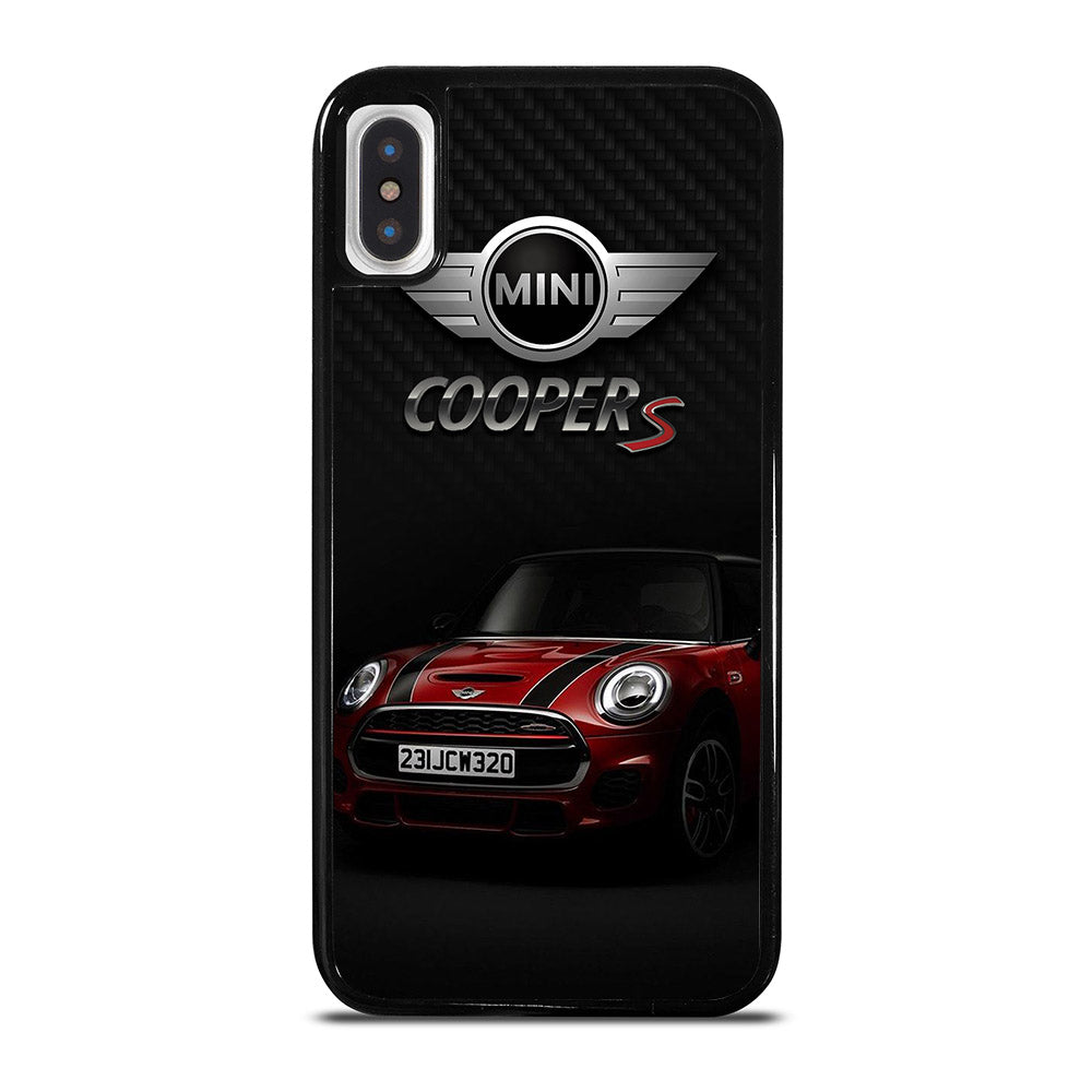 MINI COOPER S RED CAR iPhone X / XS Case Cover