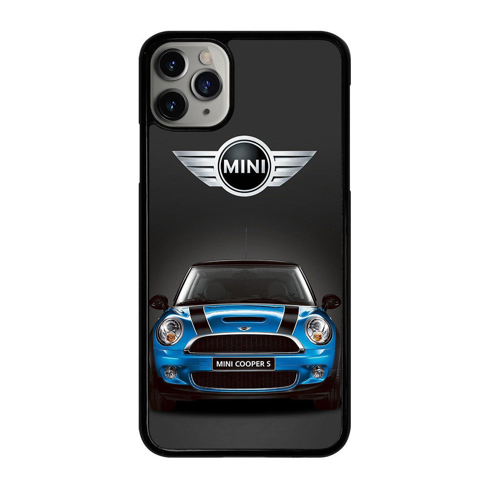 MINI COOPER BLUE CAR iPhone 11 Pro Max Case Cover
