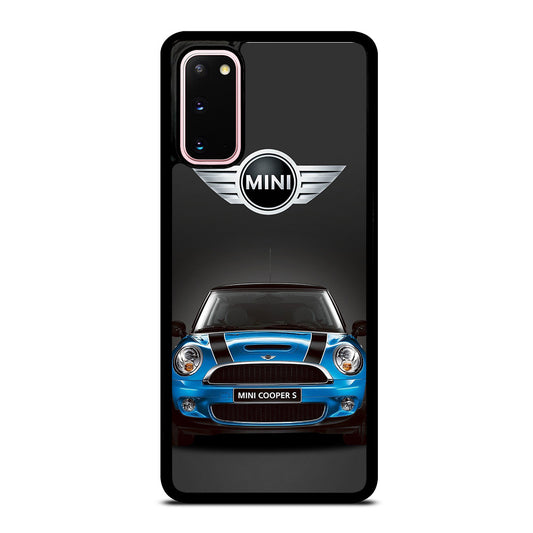 MINI COOPER BLUE CAR Samsung Galaxy S20 Case Cover