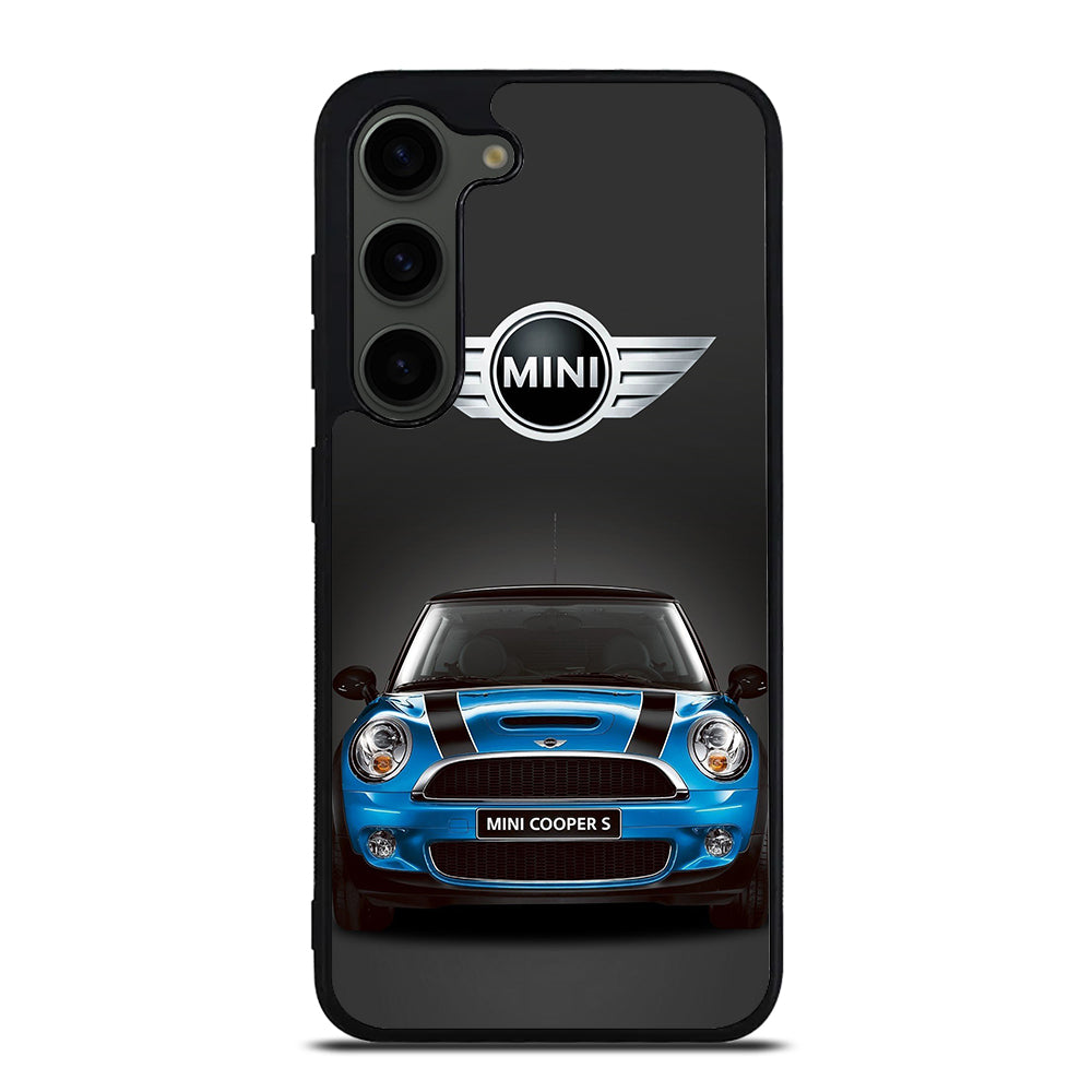 MINI COOPER BLUE CAR Samsung Galaxy S23 Plus Case Cover