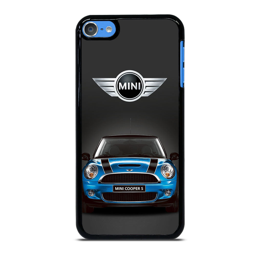 MINI COOPER BLUE CAR iPod Touch 7 Case Cover